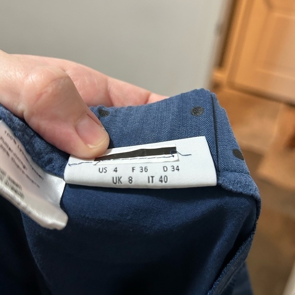 Akris Punto Mike Pant Trouser Size 4 Split Hem - Picture 10 of 13